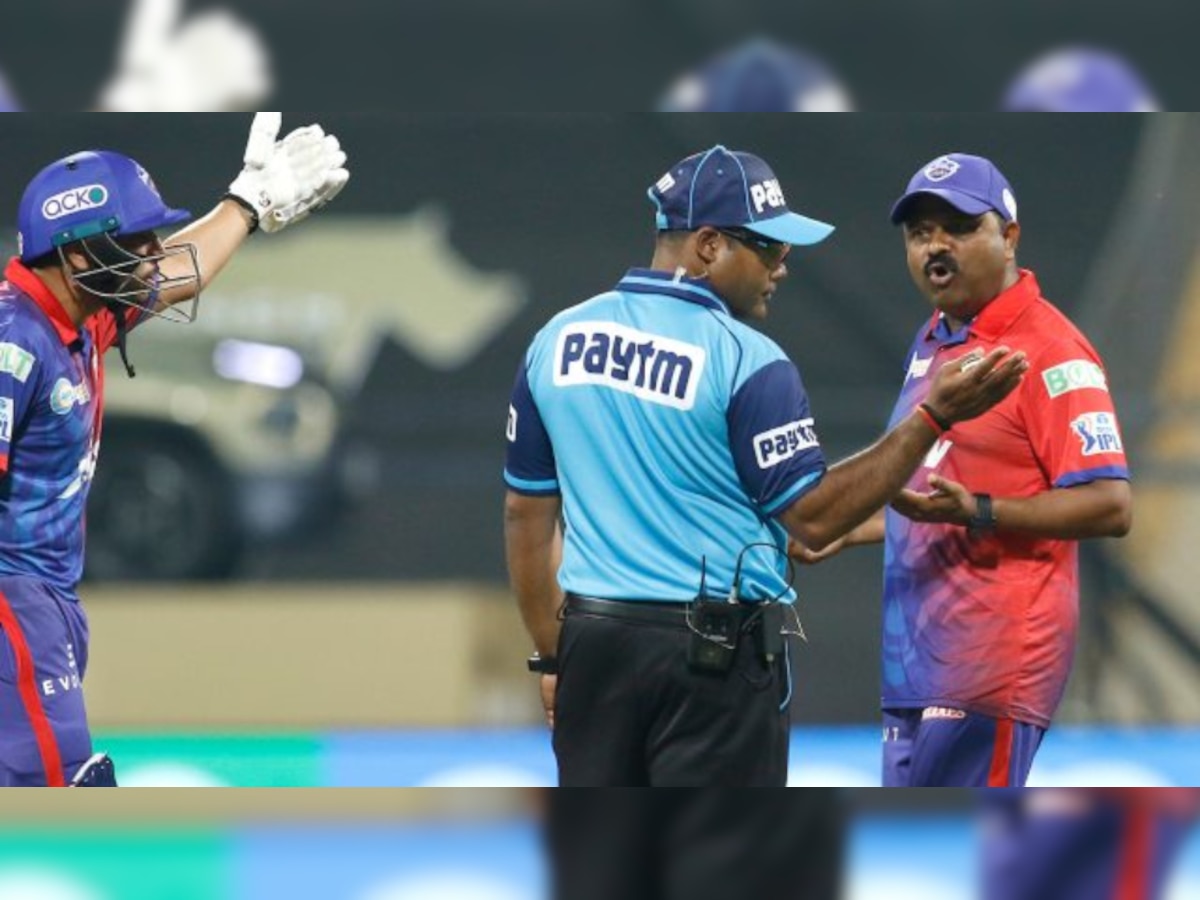 WATCH: Wankhede crowd chants 'cheater' as no-ball controversy halts play during DC-RR match