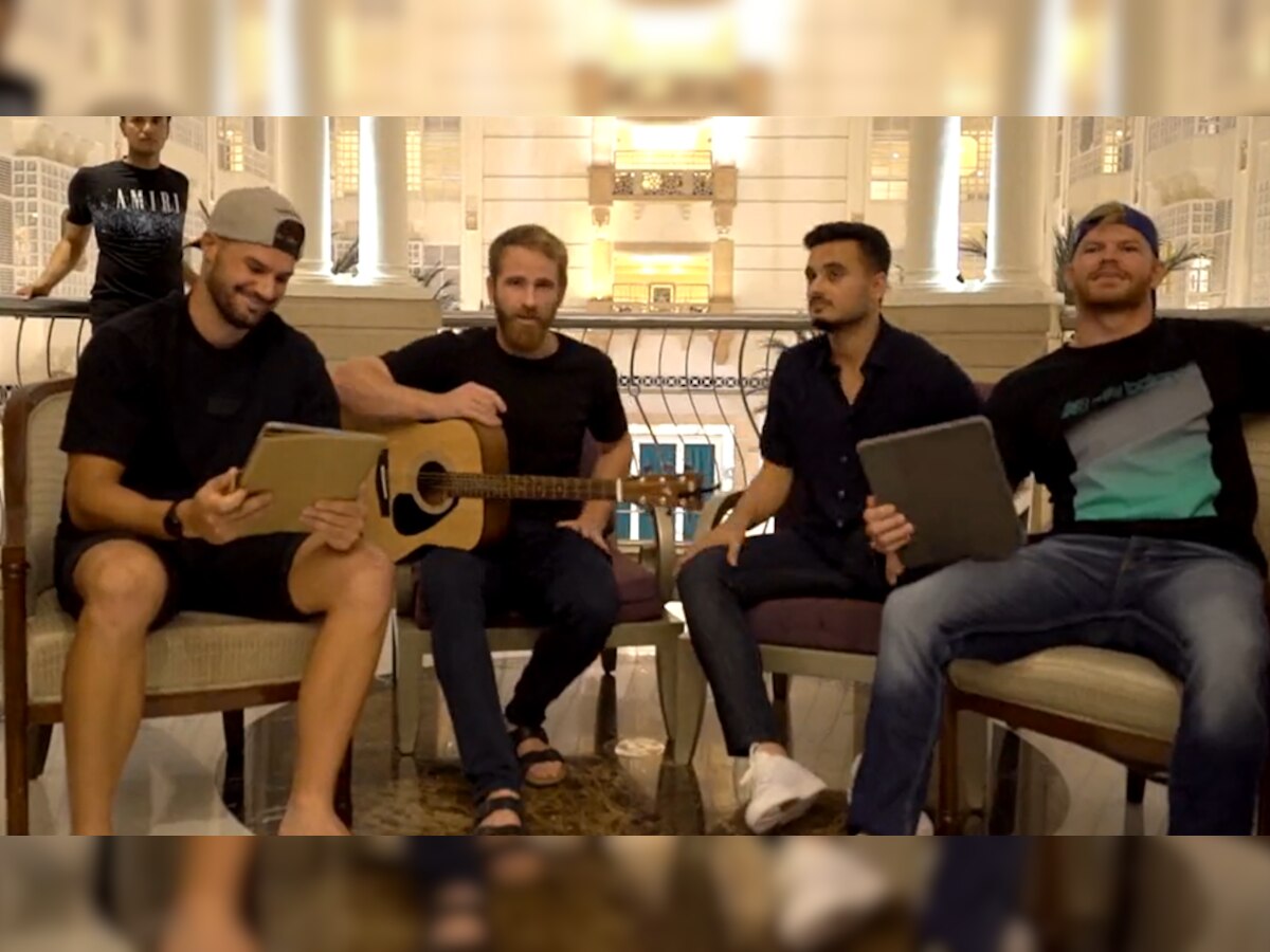 RCB vs SRH: Kane Williamson's new boyband sings 'we are Sunrisers... we love Biryani' song, video viral