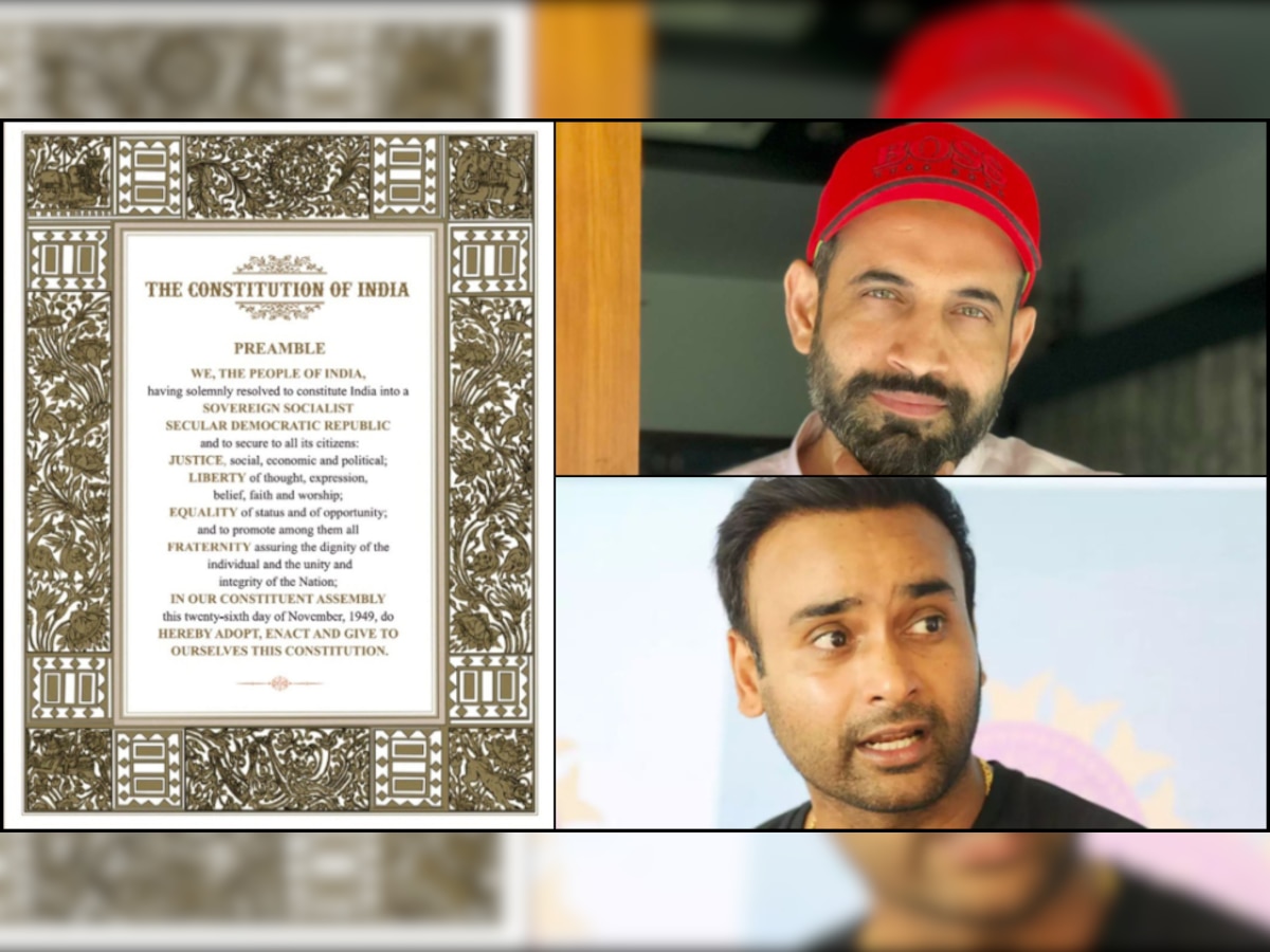 Irfan Pathan replies to Amit Mishra by tweeting picture of Constitution of India