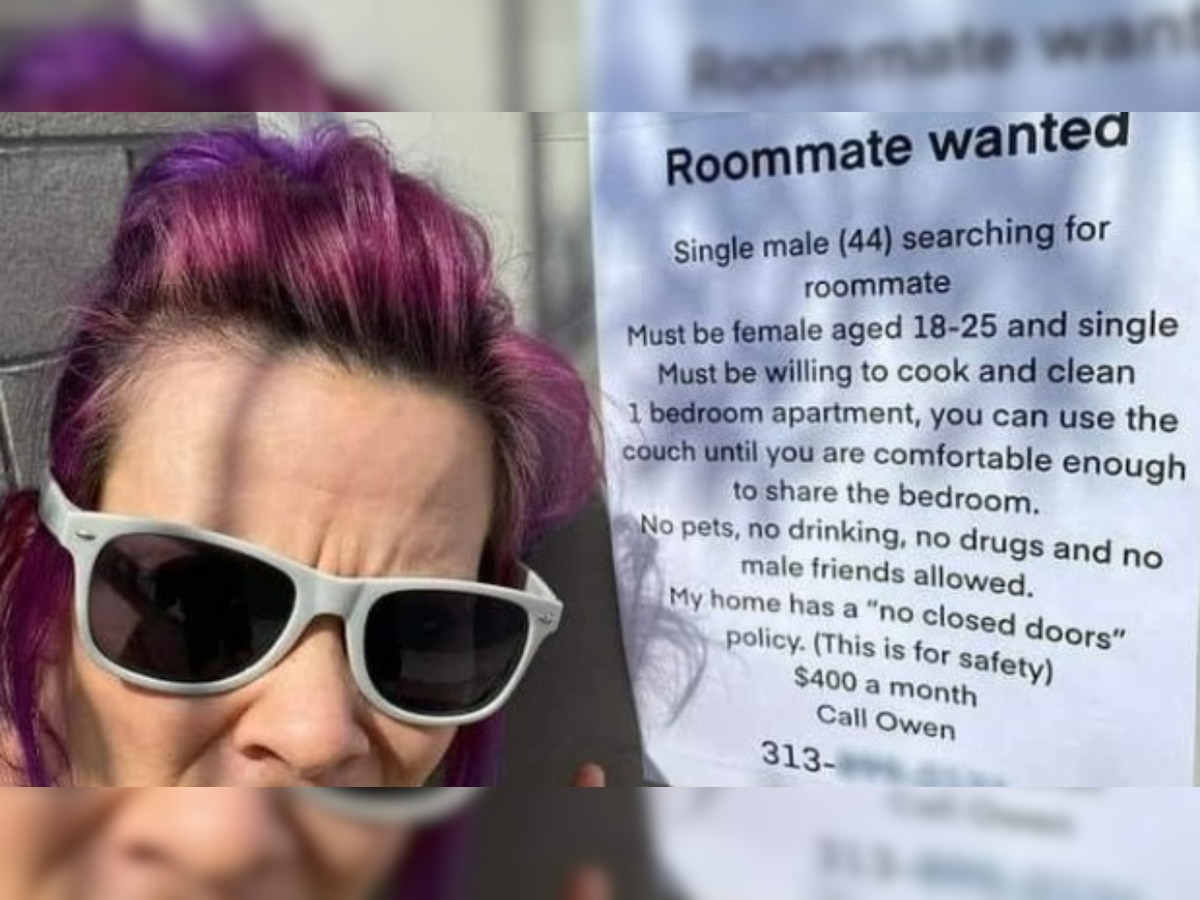 Bizarre roommate advertisement: Man looks for single woman to stay with ‘no closed doors’ policy