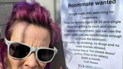 Bizarre roommate advertisement: Man looks for single woman to stay with ‘no closed doors’ policy
