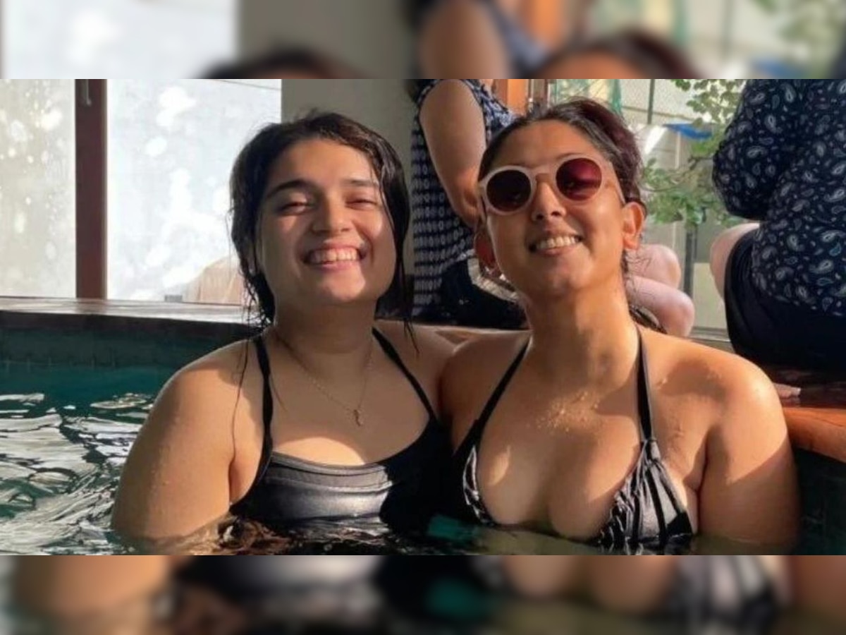 Aamir Khan's daughter Ira Khan poses in bikini for pool party, says 'we can be swimwear models'