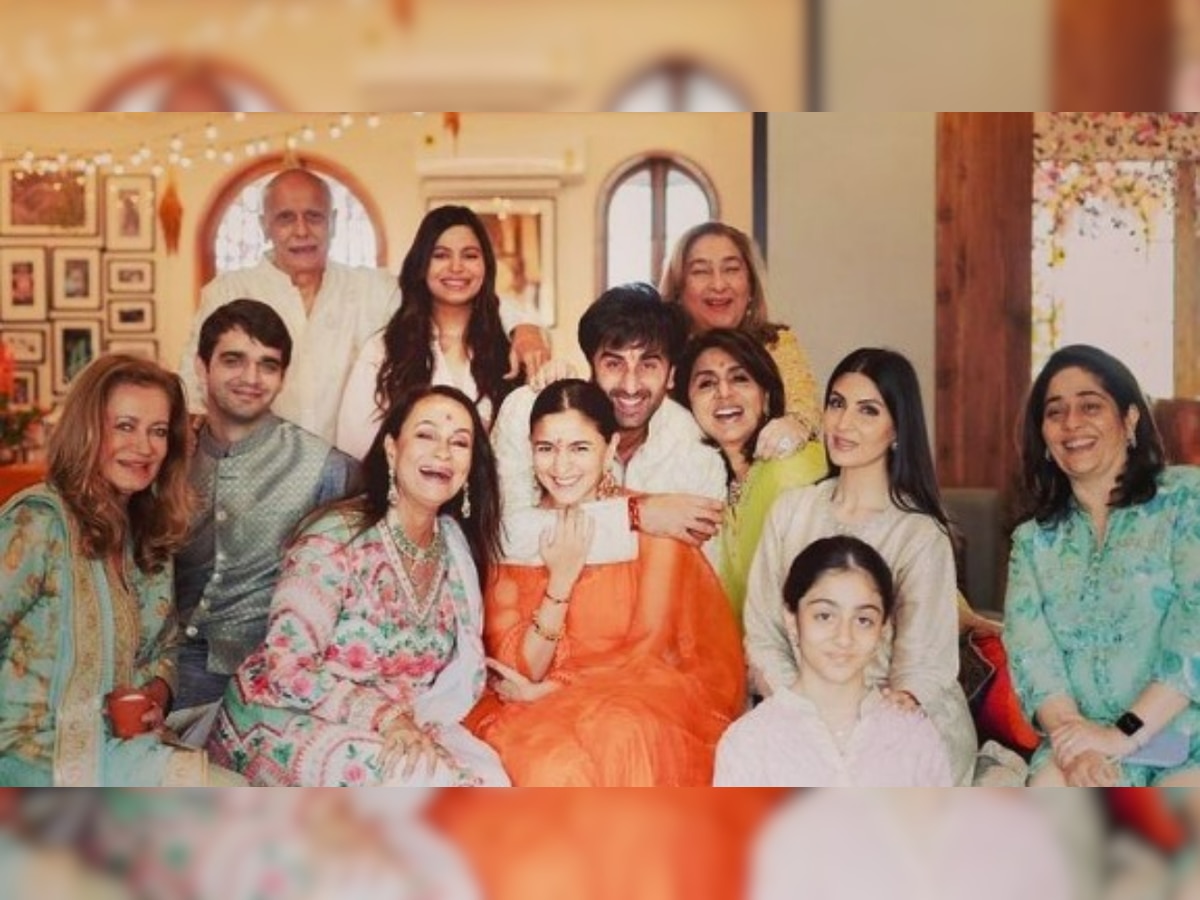 Unseen photo of Ranbir Kapoor cuddling Alia Bhatt at their wedding function goes viral