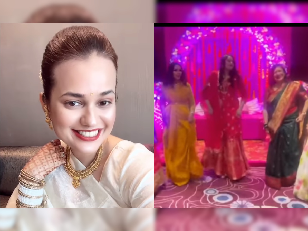 Happily Ever After: Tina Dabi’s sister Ria shares IAS officer’s dance moves from wedding, watch video