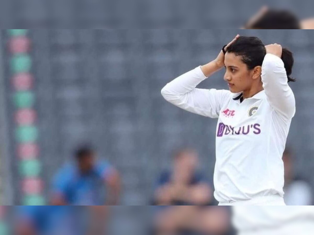 Smriti Mandhana involved in heated exchange after run out at non striker's end | watch