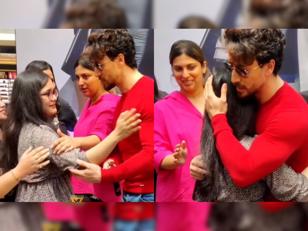 Tiger Shroff's fan faints after seeing him, netizens say 'celebrity se milne ki ninja technique'