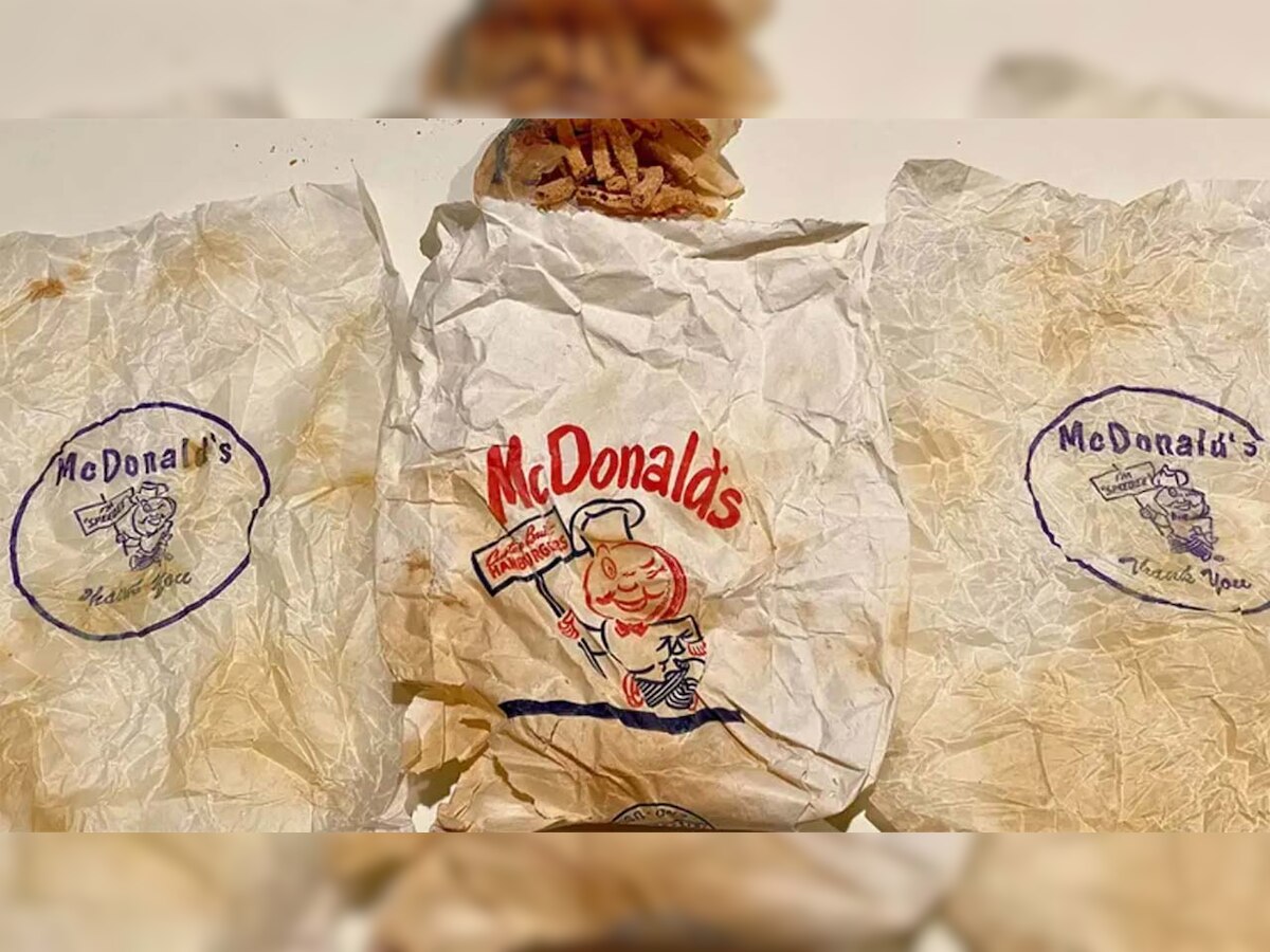 Bizarre! Man finds six-decades-old McDonald's forbidden meal inside bathroom wall