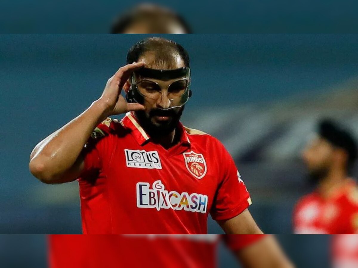 IPL 2022: Why Rishi Dhawan wore a mask against Lucknow Super Giants?