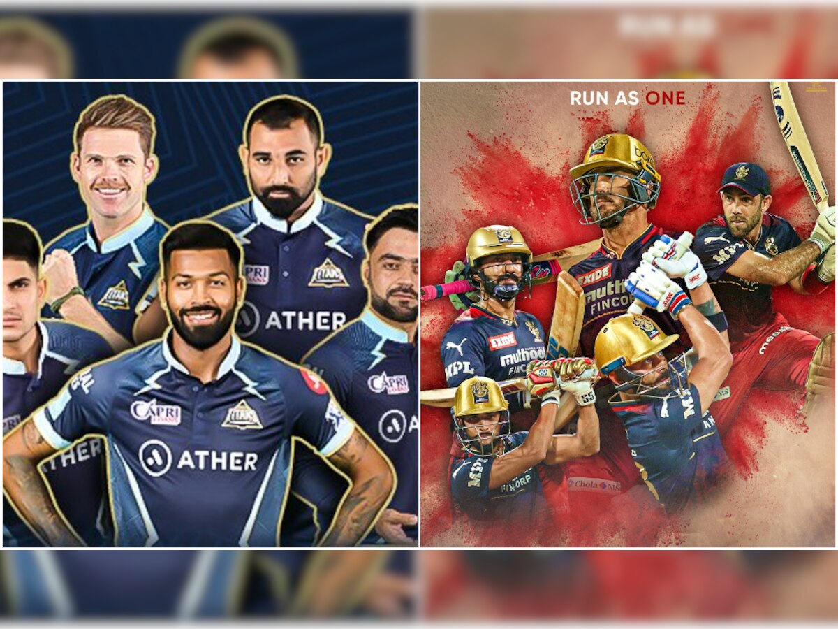 IPL 2022 GT vs RCB Dream11 prediction: Best picks for Gujarat Titans vs Royal Challengers Bangalore match