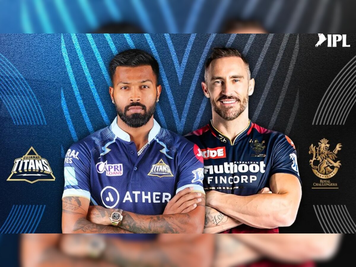 IPL 2022: RCB win the toss and bat first, Gujarat Titans make 2 changes in playing XI
