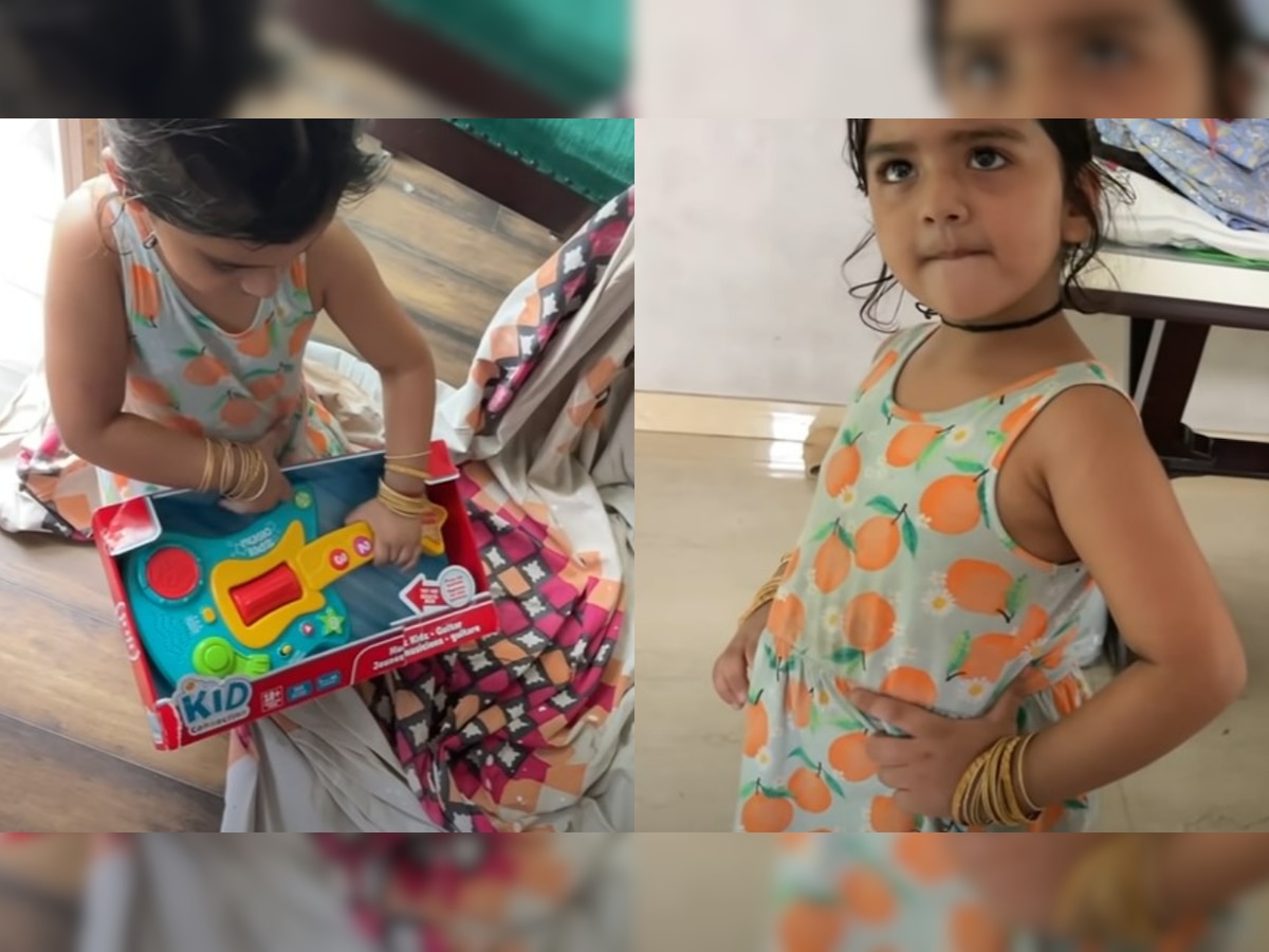 YouTuber Gaurav Taneja’s cute daughter says, ‘saare unko dedo’ after mum offers to distribute toys