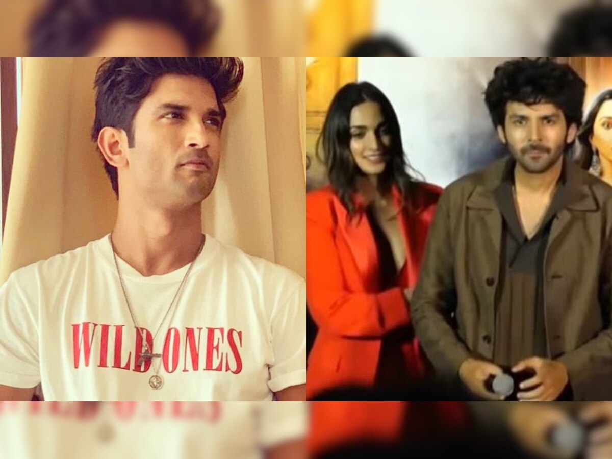 Sushant Singh Rajput's fans remember him after Kartik Aaryan blocks cameras for Kiara Advani