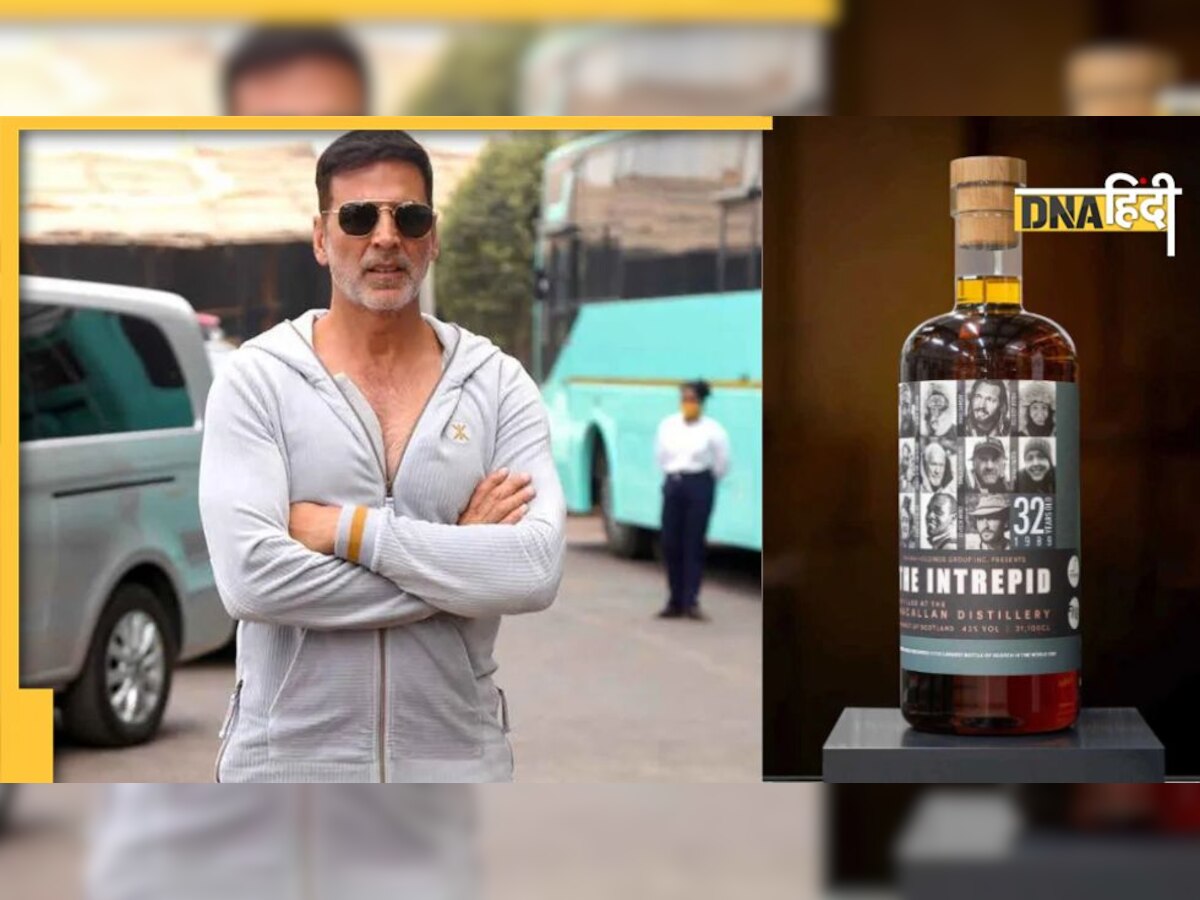 Akshay Kumar जितनी लंबी है यह शराब की बोतल, बड़े-बड़े शराबी भी हो जाएंगे ढेर