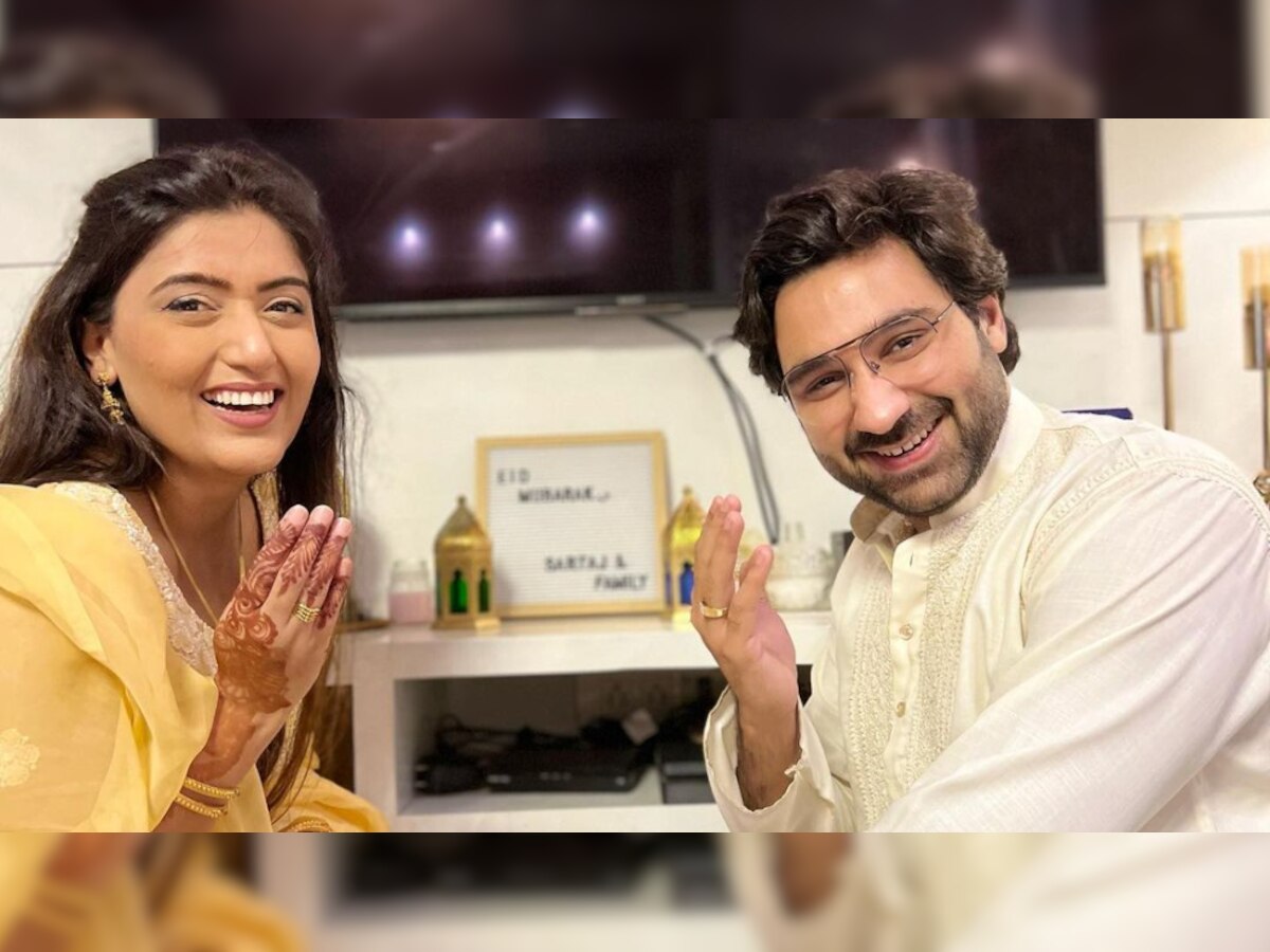 Shireen Mirza’s husband gifts her diamond studs on Eid, actress shares photo