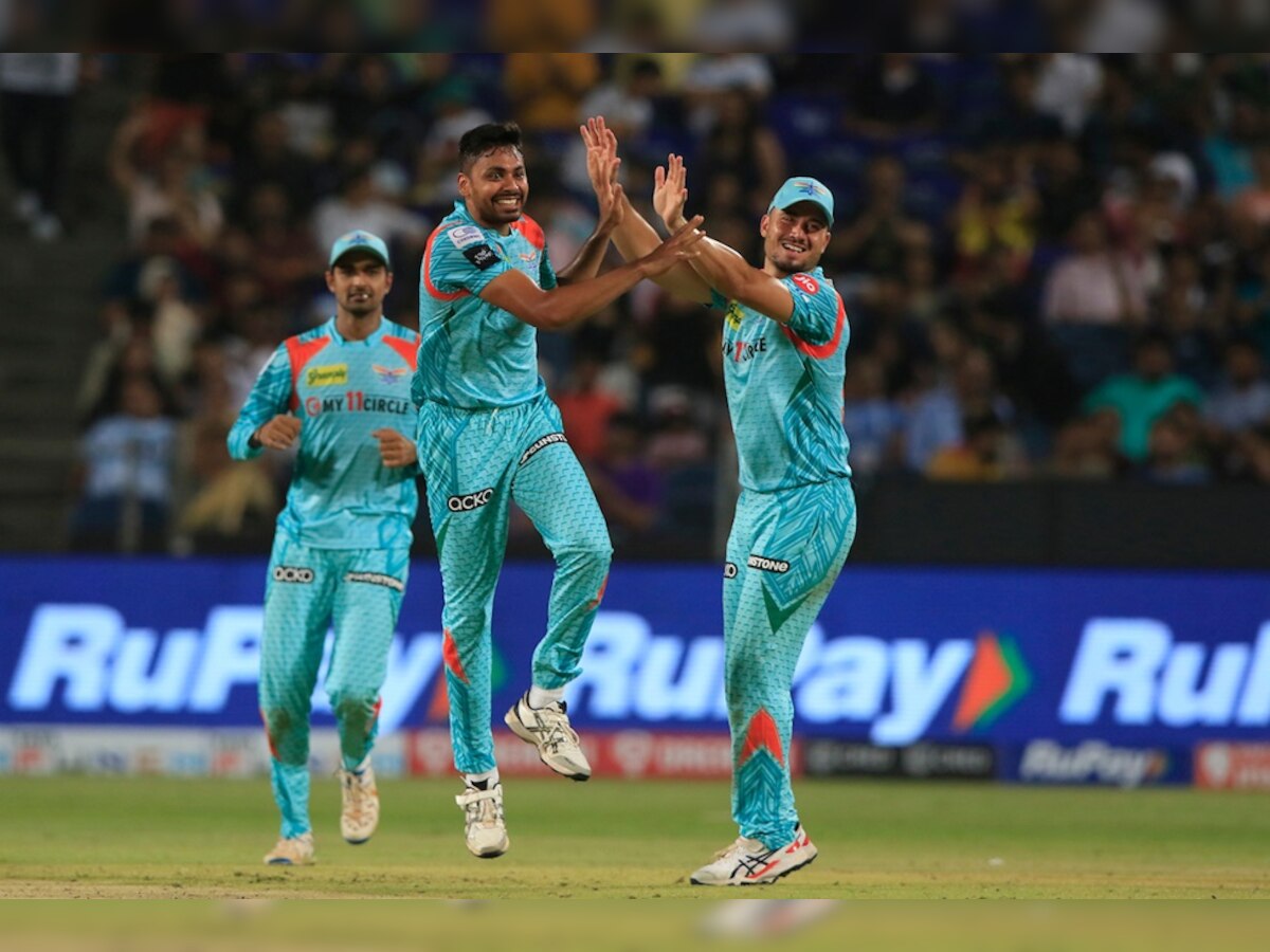 IPL 2022: Avesh Khan, Jason Holder help LSG trump KKR by 75 runs to go top of the table
