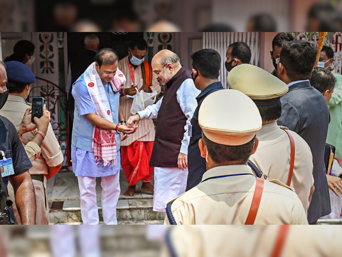 HM Amit Shah examines India-Bangladesh border situation in Assam, interacts with residents