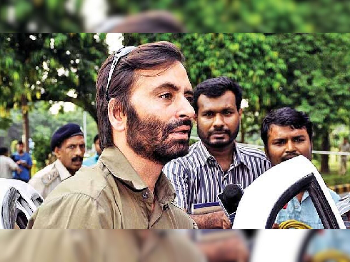 Separatist leader Yasin Malik pleads guilty before Delhi court in case related to terrorism in Kashmir