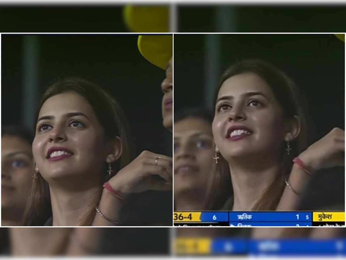 IPL 2022: 'Mystery girl' spotted during CSK vs MI game gets netizens talking, check viral pics