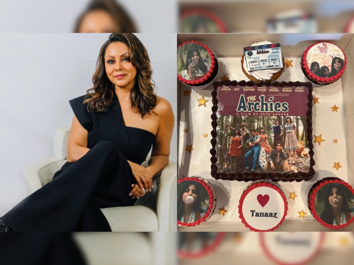 The Archies: Gauri Khan celebrates daughter Suhana Khan's Bollywood debut with theme cake