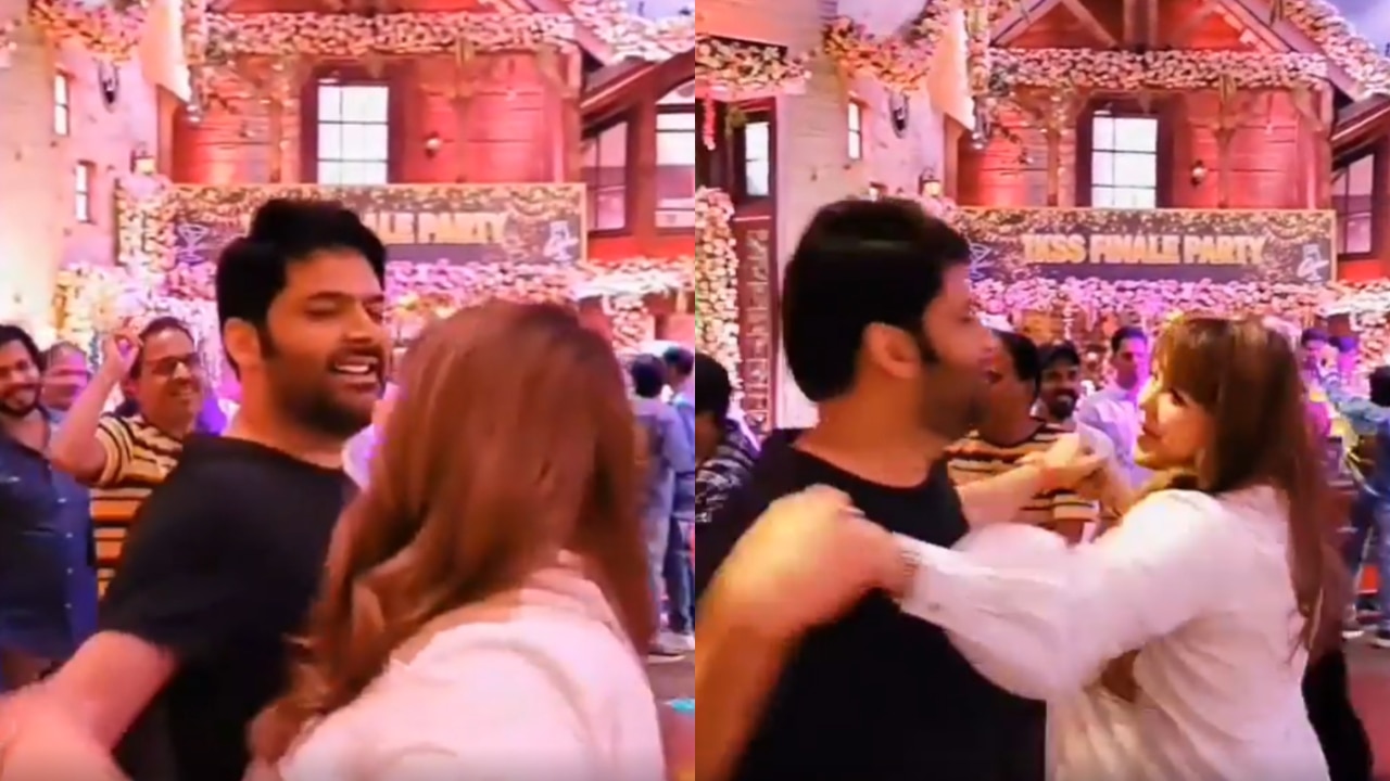 Kapil Sharma Ginni Chatrath dance to Jab Koi Baat Bigad Jaaye at