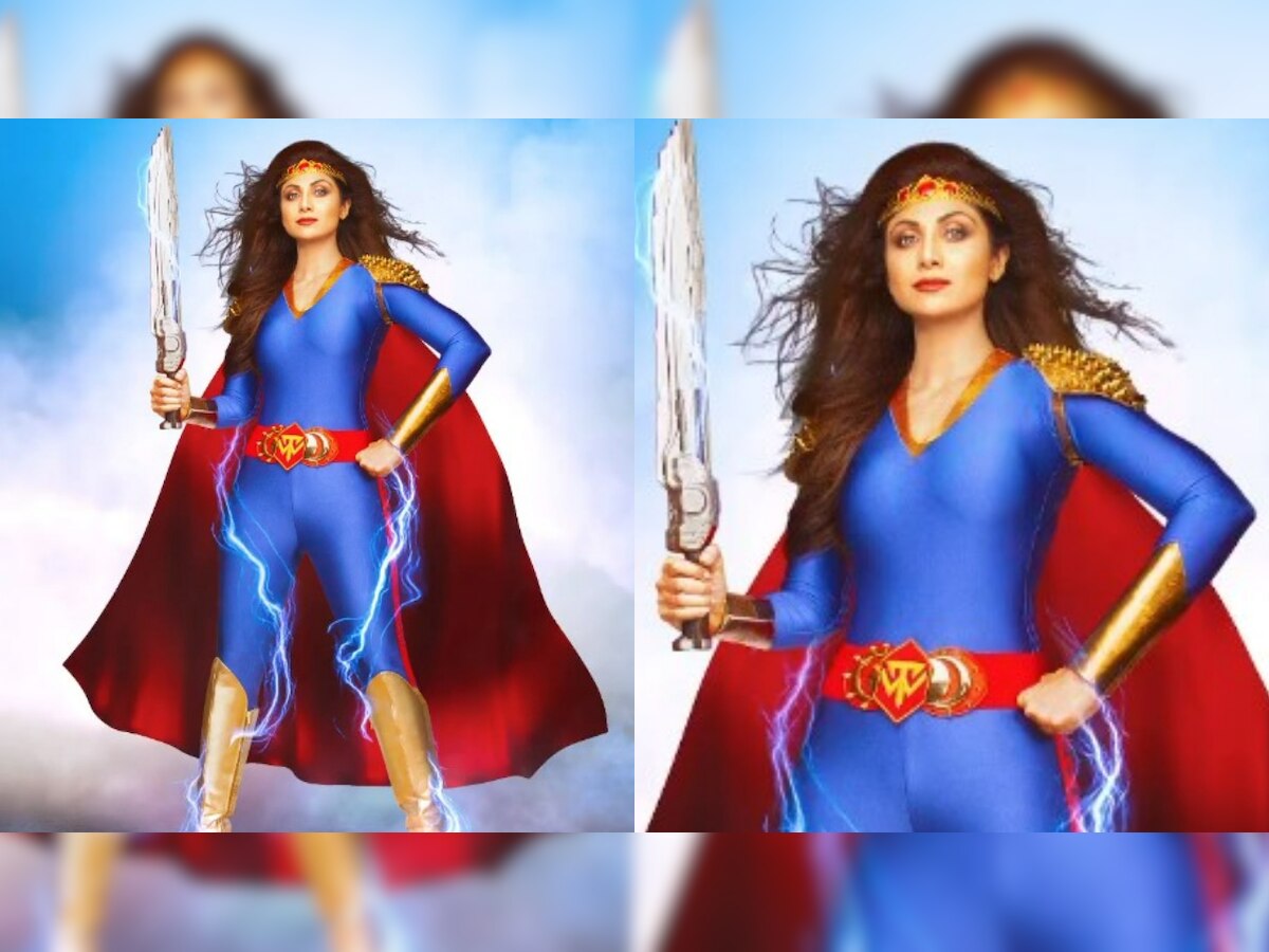 Shilpa Shetty turns Wonder Woman for her upcoming film Nikamma, netizens call her 'desi Gal Gadot'