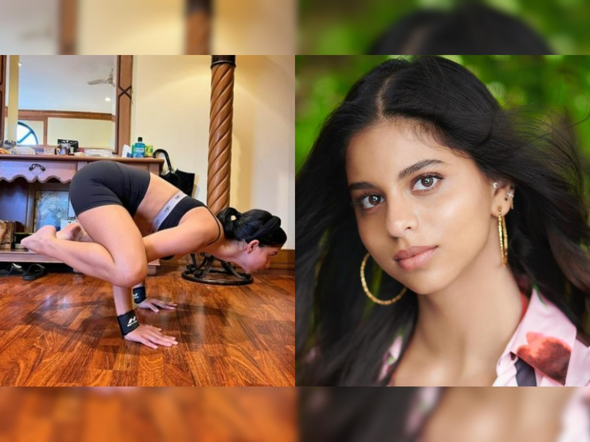 The Archies star Suhana Khan performs yoga asana to perfection, photo goes  viral
