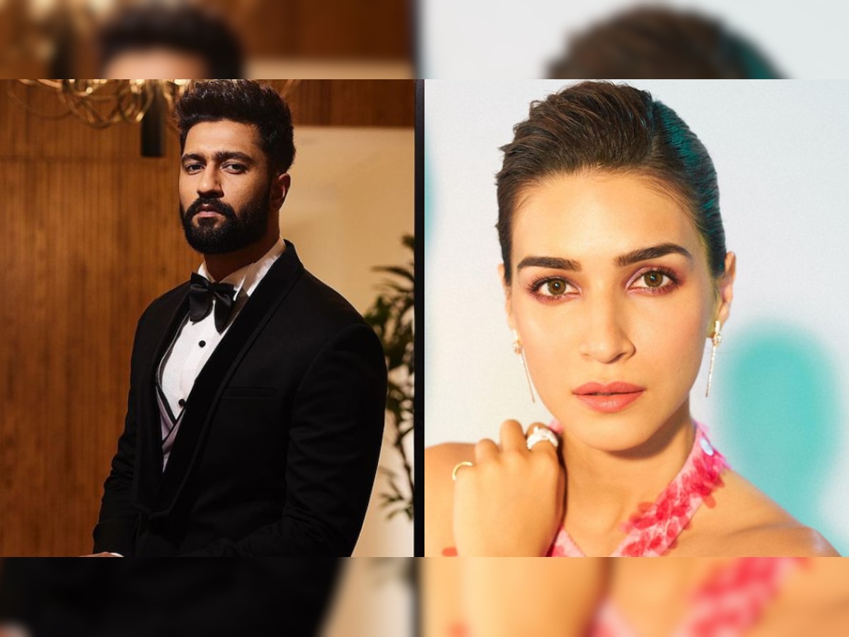 Kriti Xxx Images - Kriti Sanon asks Vicky Kaushal to do film together, actor reacts
