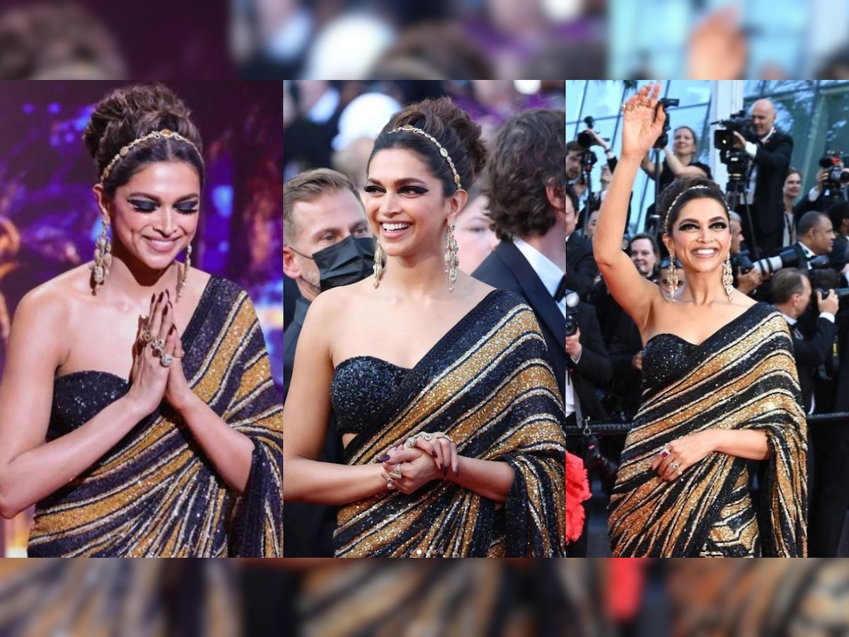 Cannes 2022: Deepika Padukone brings drama and elegance in gold