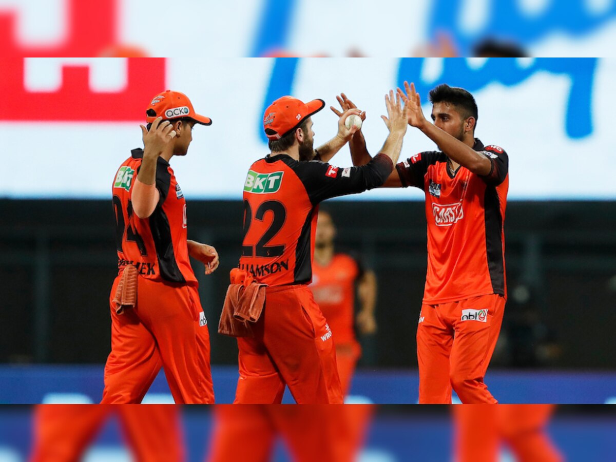 IPL 2022: Rahul Tripathi's 76, Umran Malik's 3-fer help SRH win by 3 runs against MI