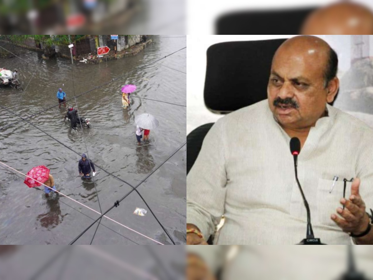 Karnataka CM Bommai visits rain-affected areas in Bengaluru, families of dead labourers to get Rs 5 lakh each