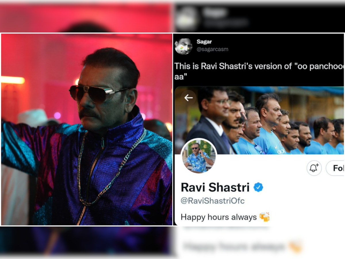 Ravi Shastri takes Twitter by storm with viral pics from nightclub, netizens turn it into meme fodder