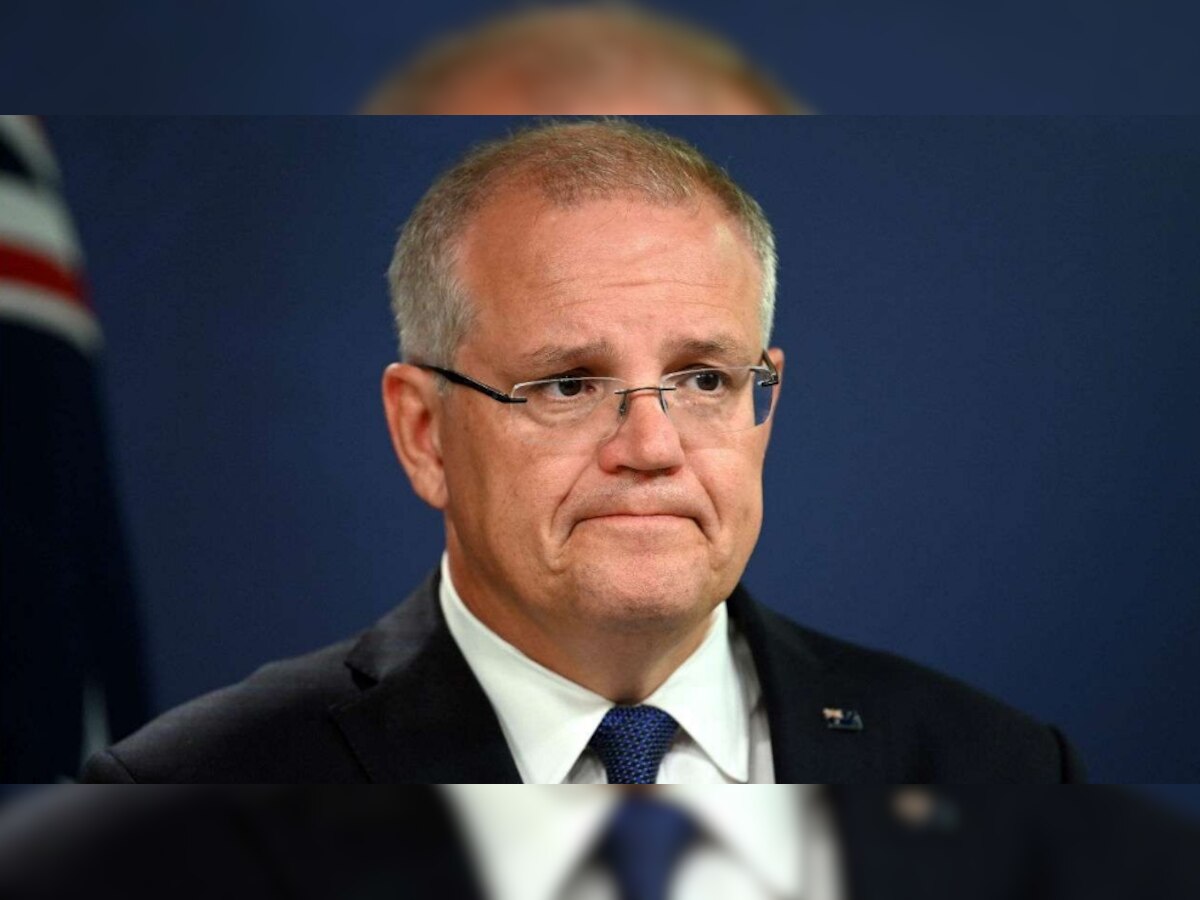 Australian Prime Minister Scott Morrison concedes defeat in election