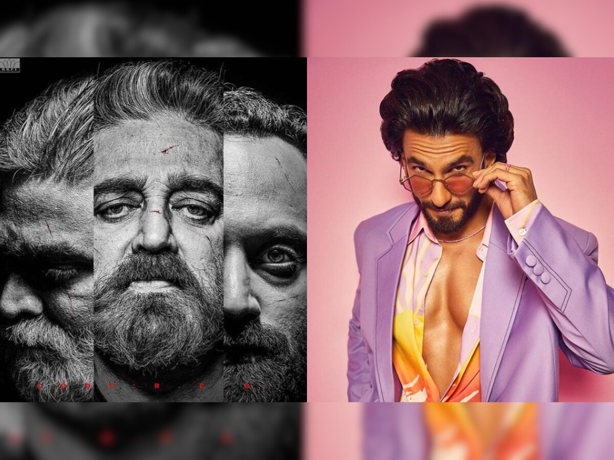 Ranveer Singh gets trolled for supporting Kamal Haasan's Vikram, netizens say 'udhar Bollywood ki lanka...'