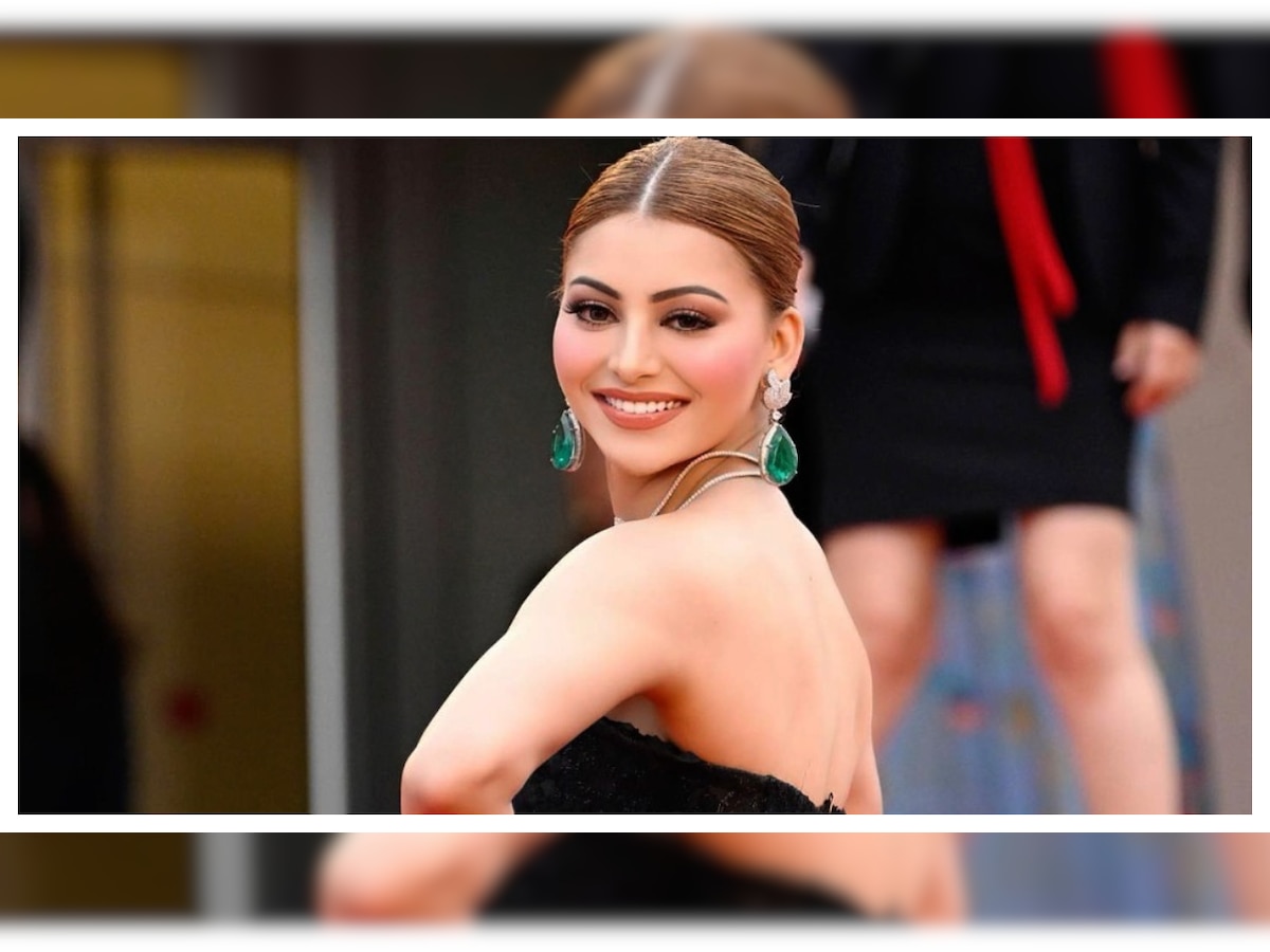 1200px x 900px - Cannes 2022: Urvashi Rautela creates magic in a stunning black dress