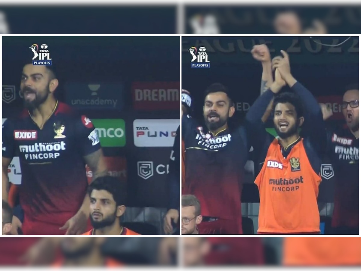 IPL 2022: Rajat Patidar smashes century, Virat Kohli, RCB players give him standing ovation, see pics