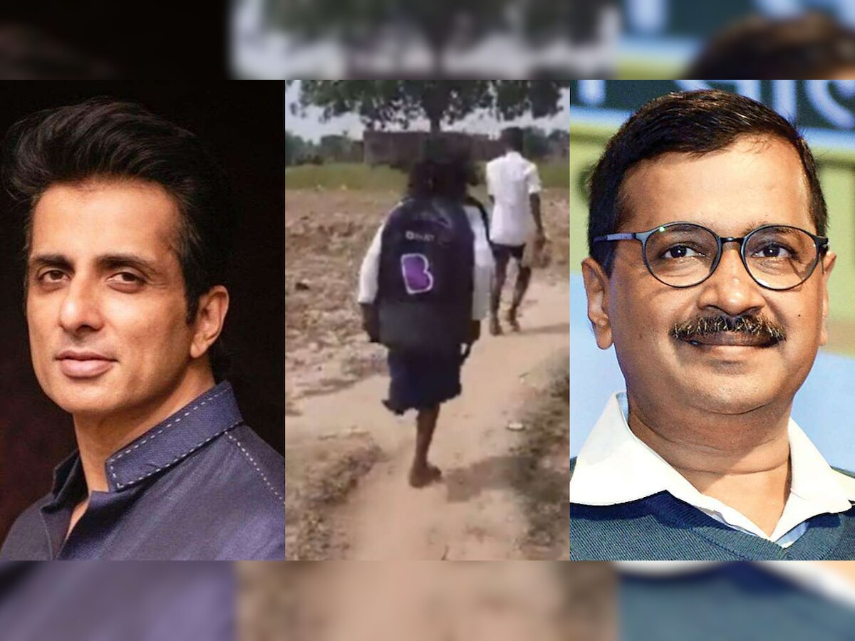 Sonu Sood to help Bihar girl who walked 1 km on 1 leg to reach school, Delhi CM Kejriwal lauds her