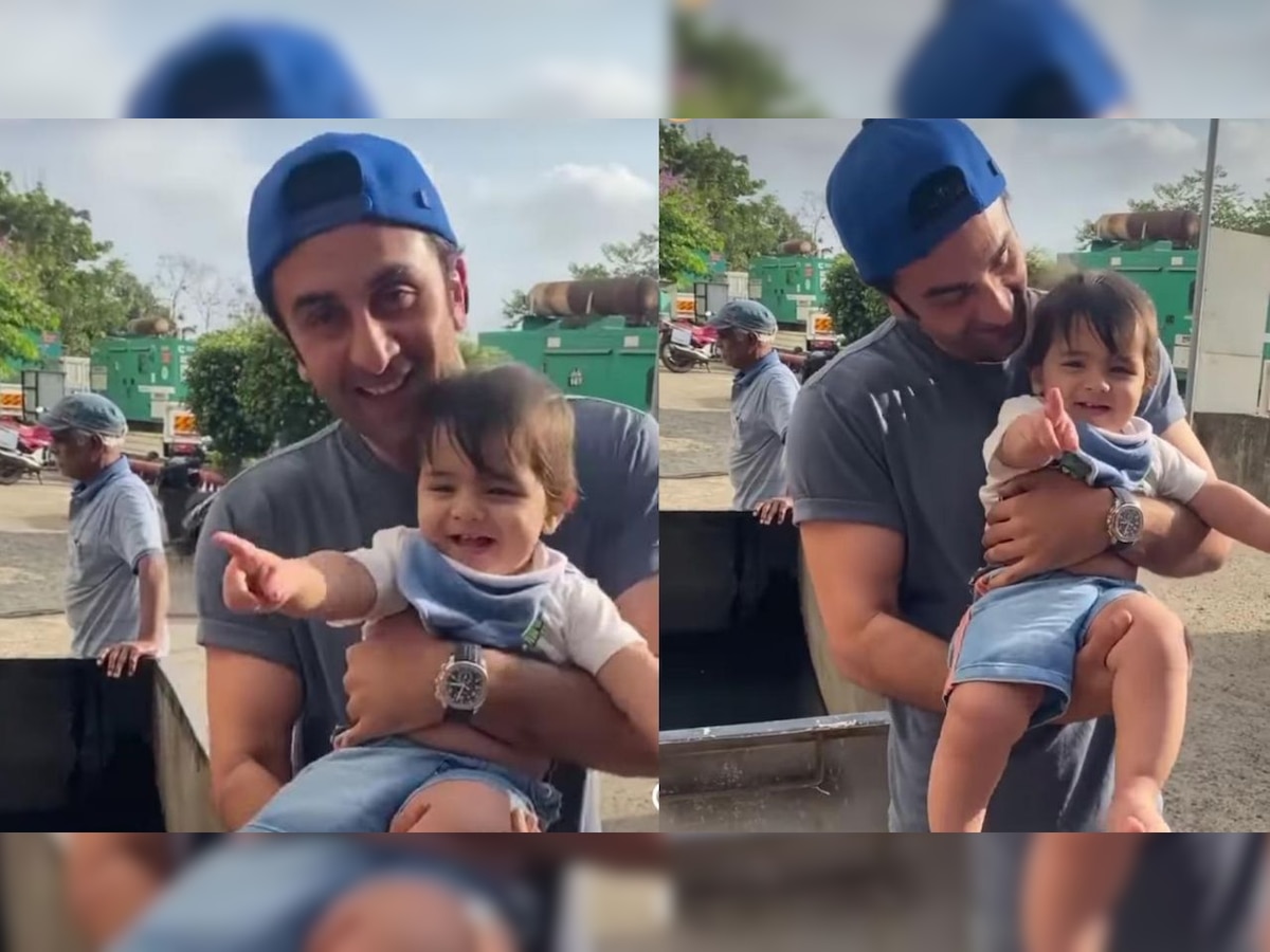 Ranbir Kapoor's adorable video with little boy goes viral, Alia Bhatt likes it
