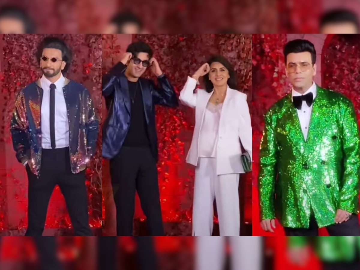 Ranbir Kapoor, Ranveer Singh, Neetu Kapoor groove to Dafli Wale at Karan Johar's 50th birthday bash