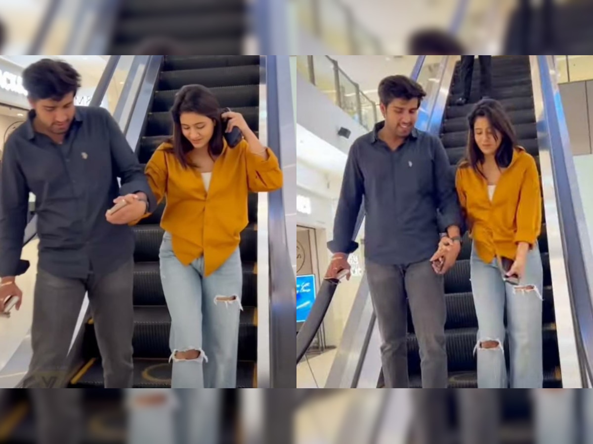 Lock Upp's Anjali Arora walks hand-in-hand with her boyfriend Aakash Sansanwal