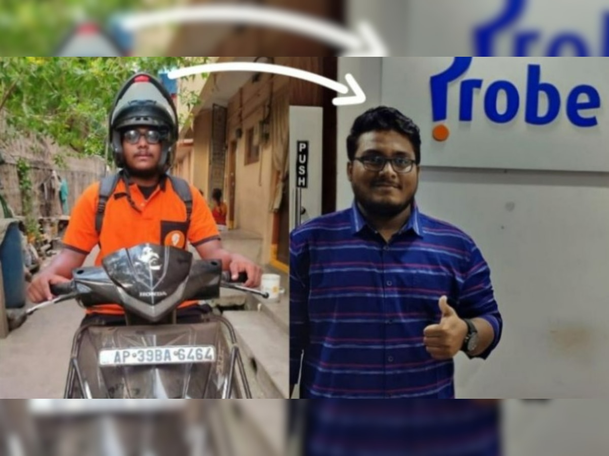 Swiggy, Zomato delivery boy bags job as software engineer, story goes viral