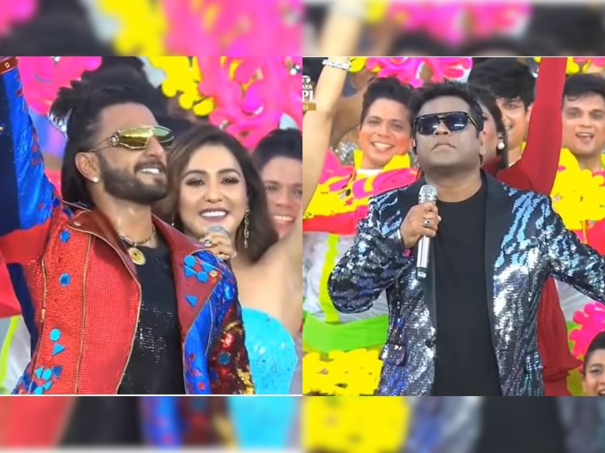IPL 2022 Finals: Ranveer Singh, AR Rahman, Neeti Mohan set stage on fire with their powerful performance 