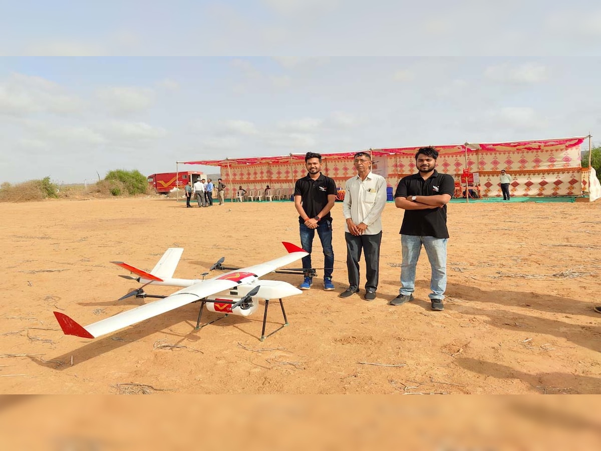 India Post delivers mail to Gujarat via drone for first time, 46 km covered in 25 minute