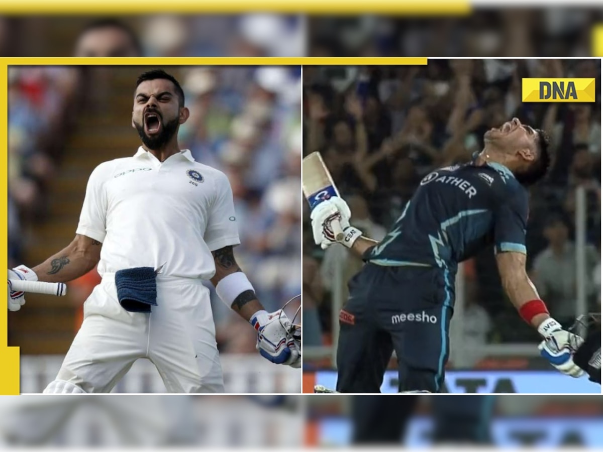 Shubman Gill's Virat Kohli-like celebration goes viral after hitting winning six of IPL 2022