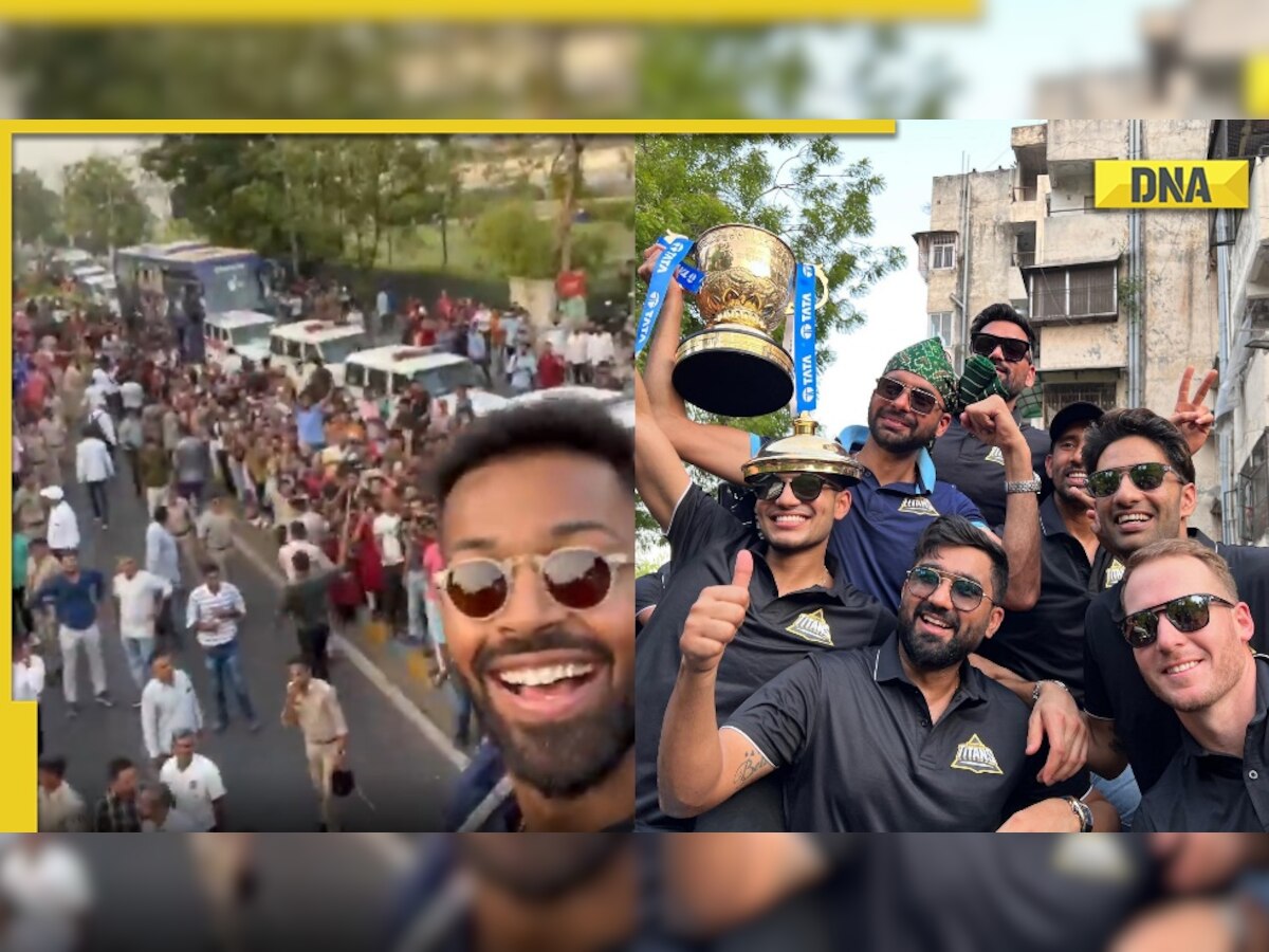 IPL 2022: Hardik Pandya, Shubman Gill provide glimpses of Gujarat Titans' roadshow in Ahmedabad