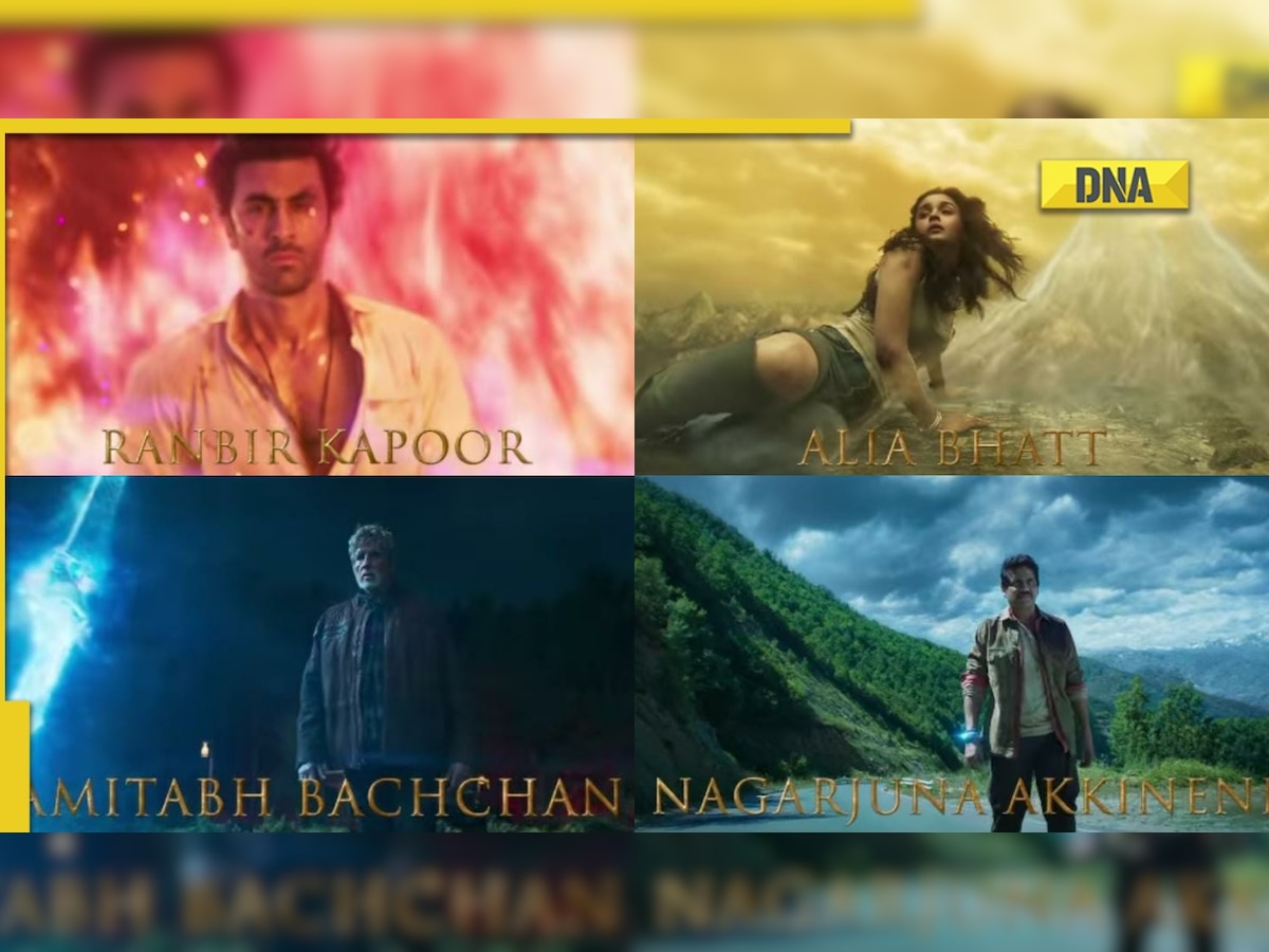 Brahmastra teaser: Ranbir Kapoor, Alia Bhatt, Amitabh Bachchan, Nagarjuna's film looks facinating