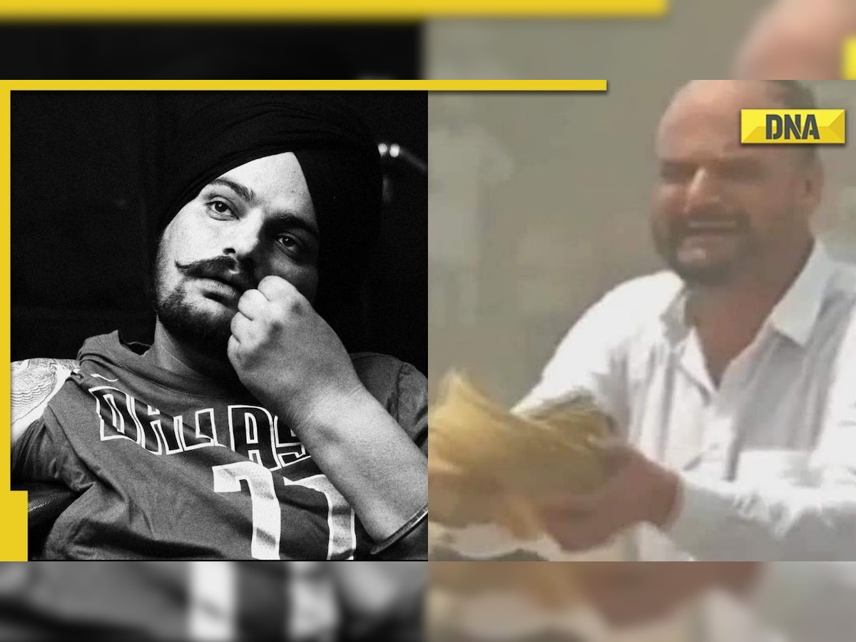 Sidhu Moose Wala funeral: Late singer's father breaks down bidding final goodbye, watch heartbreaking video