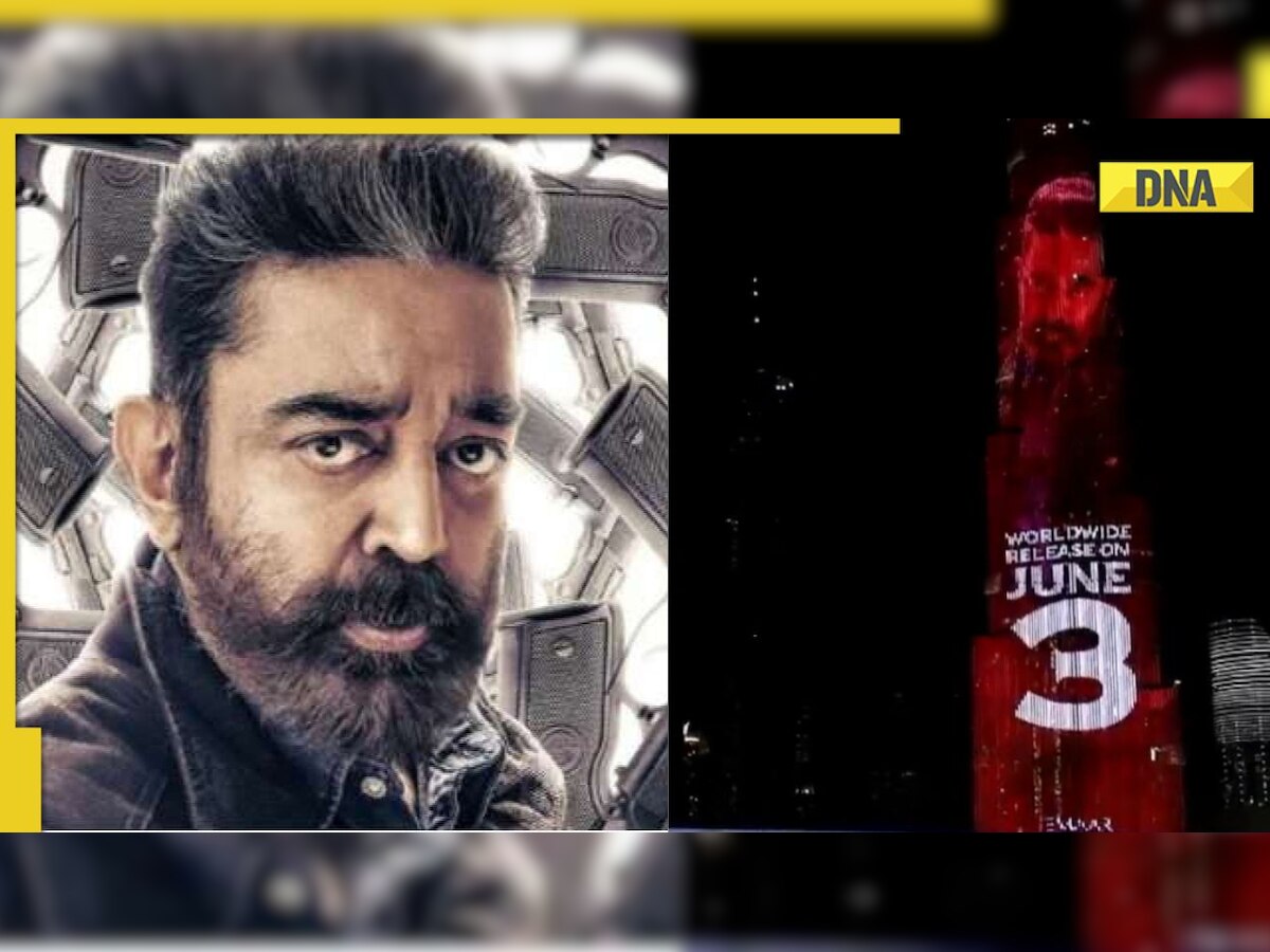 Vikram: Kamal Haasan's movie trailer screened at Dubai's Burj Khalifa, netizens call it 'proud moment'