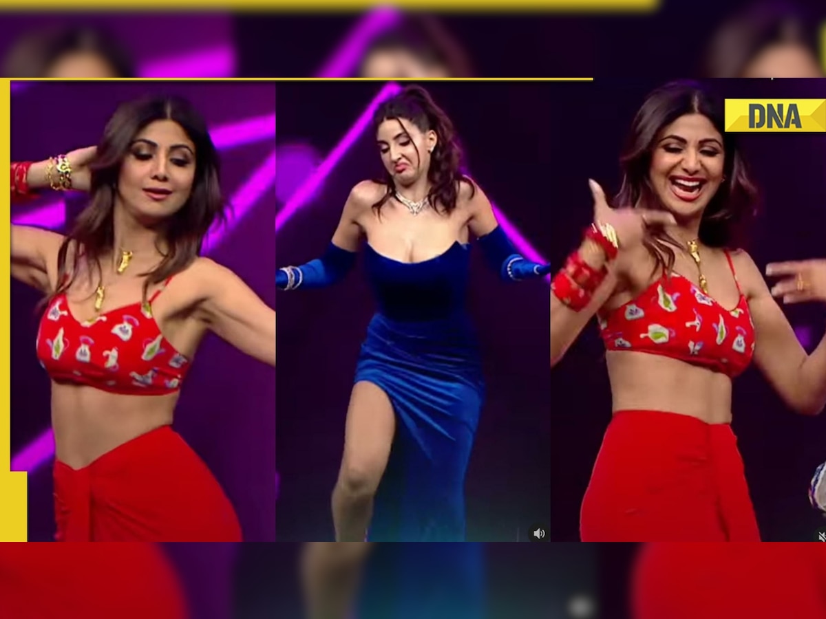 Shilpa Shetty Xxx V - Shilpa Shetty, Nora Fatehi burn the dance floor with their sexy moves on  Babuji Zara Dheere Chalo