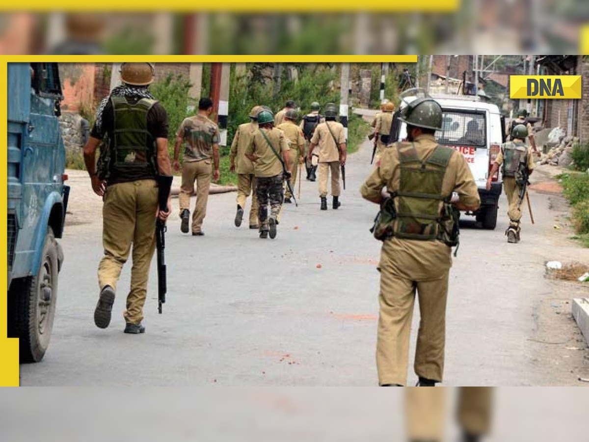 J-K: Police crack down on terror network in valley, over dozen people arrested during raids