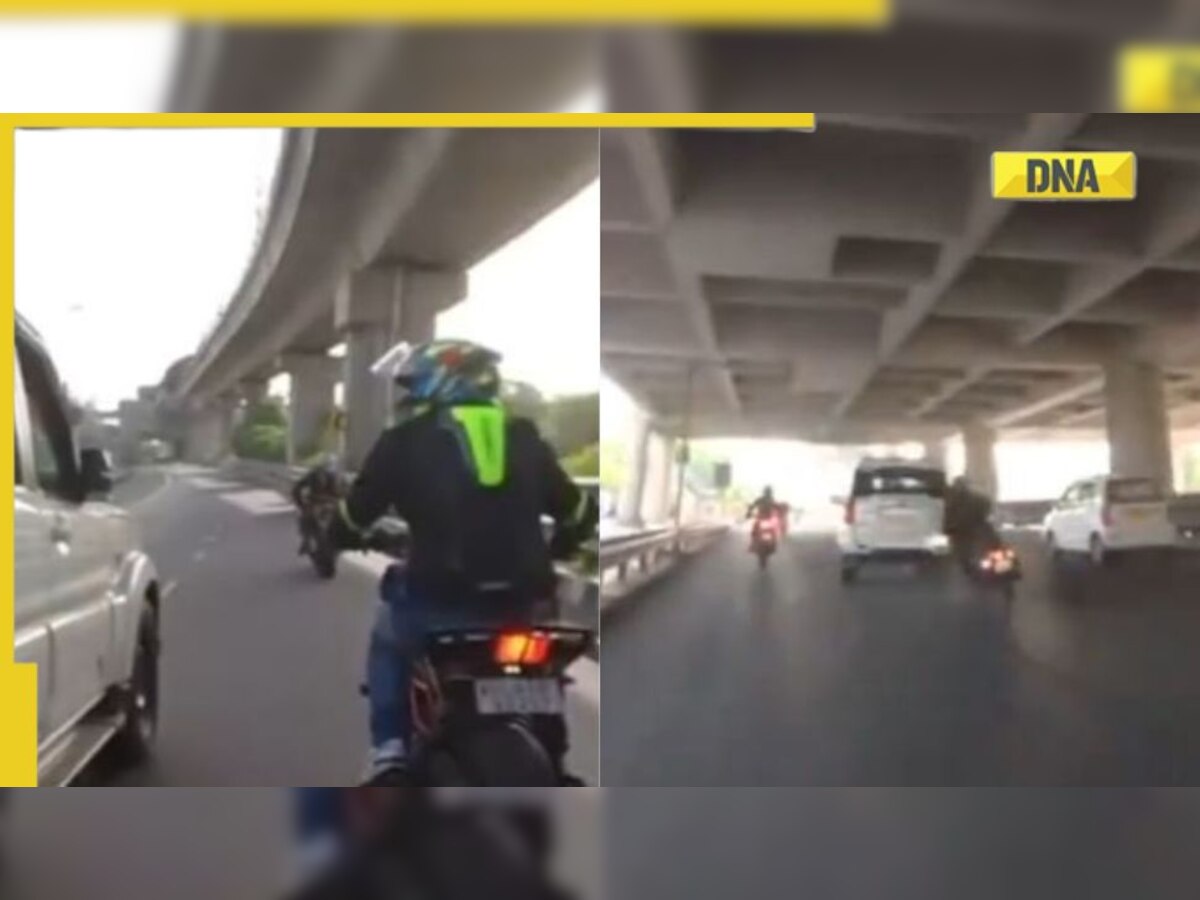 Viral video: Mahindra Scorpio hits Royal Enfield rider in road rage case, flees the scene